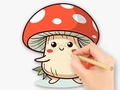 Spill Coloring Book: Mushroom