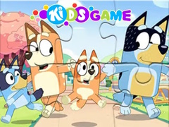 Spill Jigsaw Puzzle: Bluey Family Fun