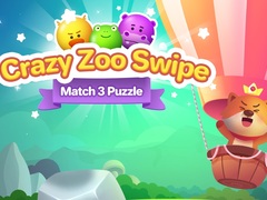 Spill Crazy Zoo Swipe Match 3 Puzzle