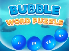 Spill Bubble Word Puzzle