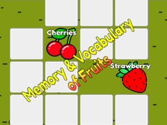 Spill Memory & Vocabulary of Fruits