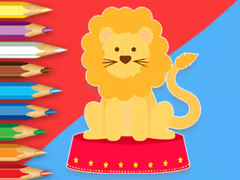 Spill Coloring Book: Circus-Lion