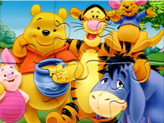 Spill Jigsaw Puzzle: Winnie With Friends