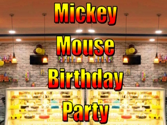 Spill Mickey Mouse Birthday Party