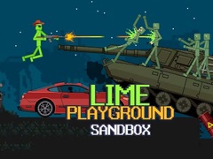 Spill Lime Playground Sandbox