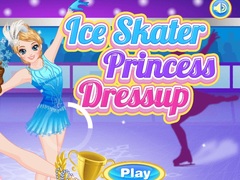 Spill Ice Skater Princess Dressup