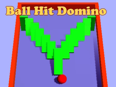 Spill Ball Hit Domino