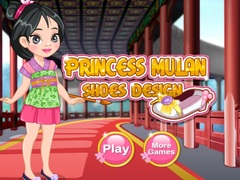Spill Princess Mulan Shoes Design