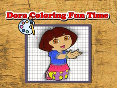 Spill Dora Coloring Fun Time