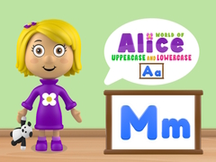 Spill World of Alice Uppercase and Lowercase