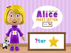 Spill World of Alice First Letter