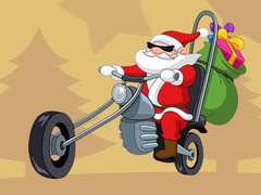 Spill Santa Driver Coloring Book