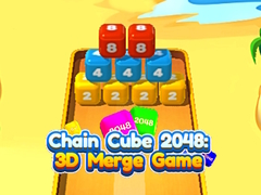 Spill Chain Cube 2048: 3D Merge Game