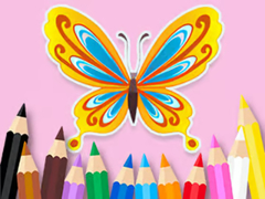 Spill Coloring Book: Beautiful Butterfly