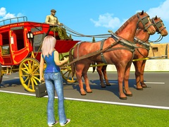 Spill Horse Cart Transport Taxi Game