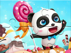 Spill Jigsaw Puzzle: Panda Candy World