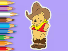 Spill Coloring Book: Cowboy Winnie