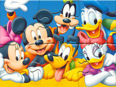 Spill Jigsaw Puzzle: Mickey Mouse