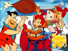 Spill Jigsaw Puzzle: The Flintstones