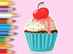 Spill Coloring Book: Apple Cupcake