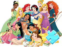 Spill Jigsaw Puzzle: Disney Princess