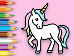 Spill Coloring Book: Happy Unicorn