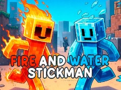 Spill Fire and Water Stickman