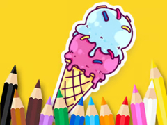Spill Coloring Book: Cool Ice Cream