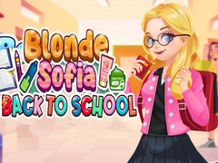 Spill Blonde Sofia Back to School