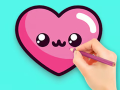 Spill Coloring Book: Lovely Heart