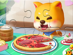 Spill Jigsaw Puzzle: Pizza Dog