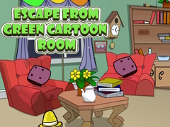 Spill Escape from Green Cartoon Room