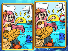 Spill Mermaids Spot The Differences