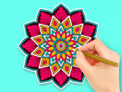 Spill Coloring Book: Mazy Flower