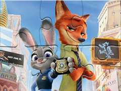 Spill Jigsaw Puzzle: Zootopia