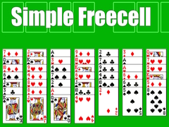Spill Simple Freecell