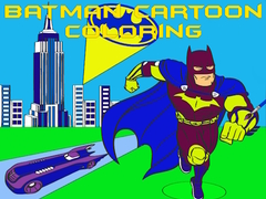 Spill Batman Cartoon Coloring