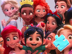 Spill Jigsaw Puzzle: Disney Princess Family Photo