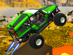 Spill Monster Jeep Stunts