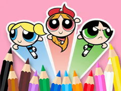 Spill Coloring Book: The Powerpuff Girls