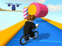 Spill Obby But You're On a Bike