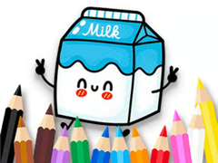 Spill Coloring Book: Milk