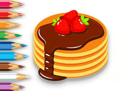 Spill Coloring Book: Strawberry Pancake