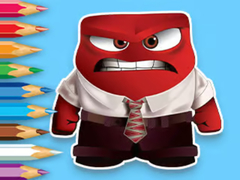 Spill Coloring Book: Inside Out Angry