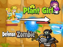 Spill Plant Girl Defense Zombie