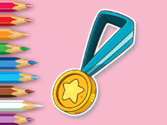 Spill Coloring Book: Medal