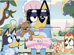 Spill Jigsaw Puzzle: Bluey Play Time