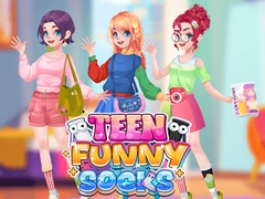 Spill Teen Funny Socks