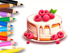 Spill Coloring Book: Berry Cake
