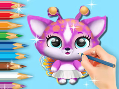 Spill Coloring Book: Cute Fluvsies